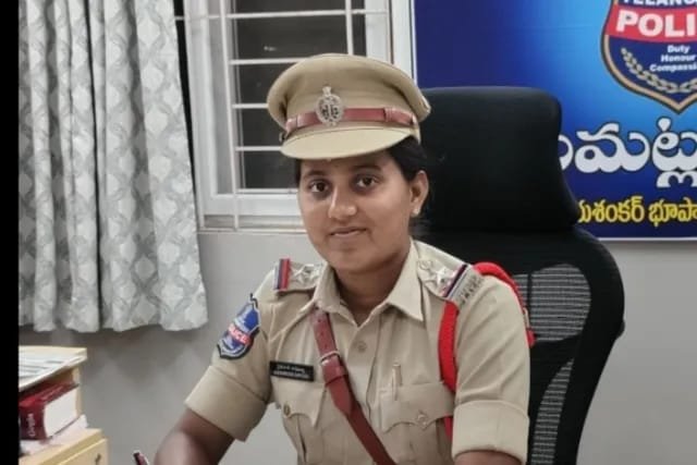 టేకుమట్ల మండల నూతన ఎస్సైగా అమూల్య