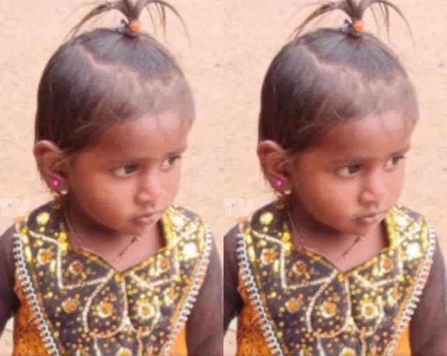 మూడేళ్ల చిన్నారిని ఢీకొట్టిన లారీ.. స్పాట్ డెడ్