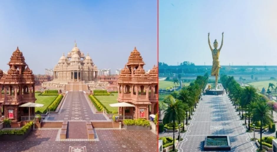 ఢిల్లీ అక్షర్ధామ్లో 108 అడుగుల నీలకంఠ వర్ణి విగ్రహ ప్రతిష్ఠ