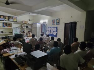 జిల్లా వ్యాప్తంగా వివిధ పోలీస్ స్టేషన్ల పరిధిలో “పల్లెనిద్ర