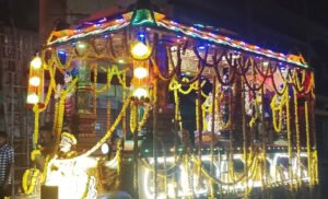 శ్రీ చిన్నరామస్వామి పుష్పపల్లకి ఊరేగింపు