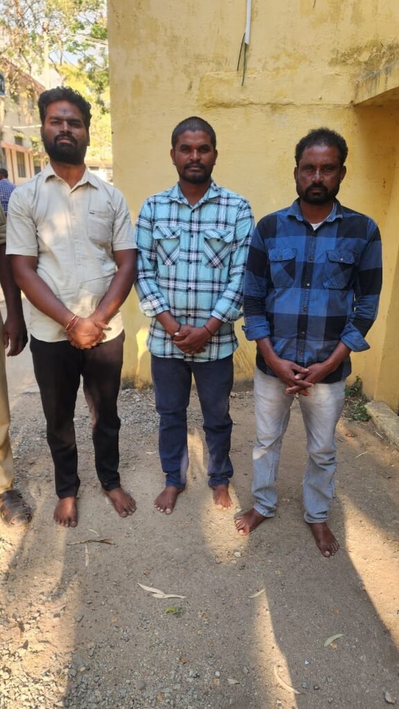 మాజీ భార్యపై దాడి కేసులో ముగ్గురికి రెండేళ్ల జైలు శిక్ష.