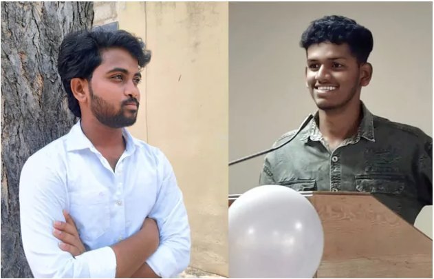 బైక్ ను ఢీ కొట్టిన కారు..ఇద్దరు బీటెక్ స్టూడెంట్స్ మృతి