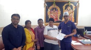 శ్రీ పద్మావతి చిన్నపిల్లల హృదయాలయంకు రూ.10 ల‌క్ష‌లు విరాళం