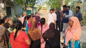 రాయుడు కాలనీలో సమస్యల పరిష్కారానికి కృషి : కమిషనర్ రమణారెడ్డి