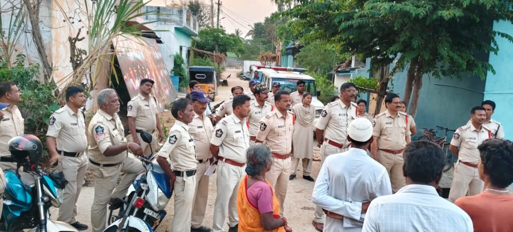 భగత్ సింగ్ కాలనీలో పోలీసుల కార్డన్ సెర్చ్