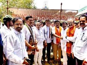 పల్లమ్మ తల్లి జాతర మహోత్సవం లో పాల్గొన్నఎంపీ మిధున్ రెడ్డి