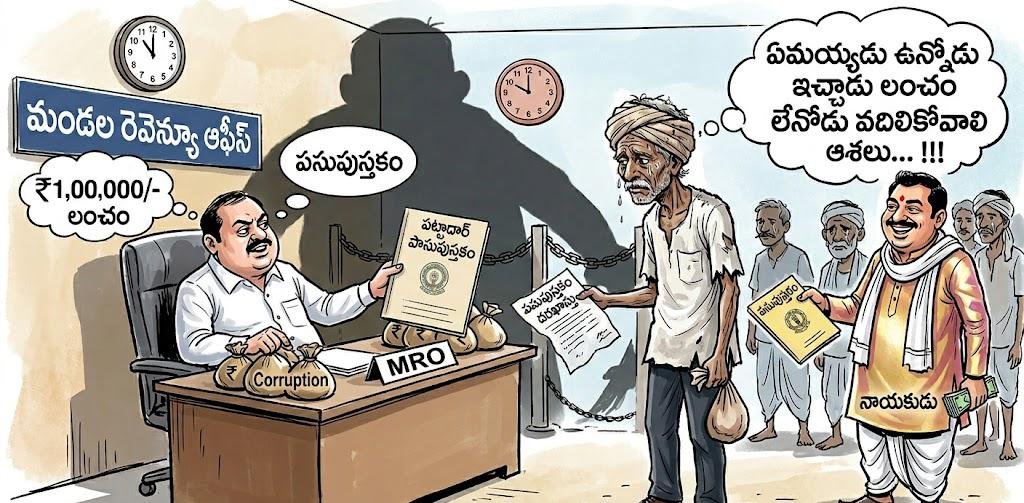 ఉత్తరాంధ్రలో భూ మాఫియా రాజ్యం…