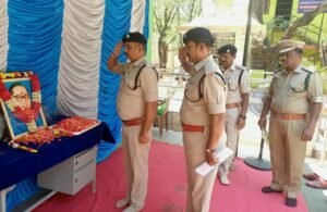 అంబేద్కర్ జయంతికి టాస్క్ ఫోర్స్ లో ఘనంగా నివాళులు