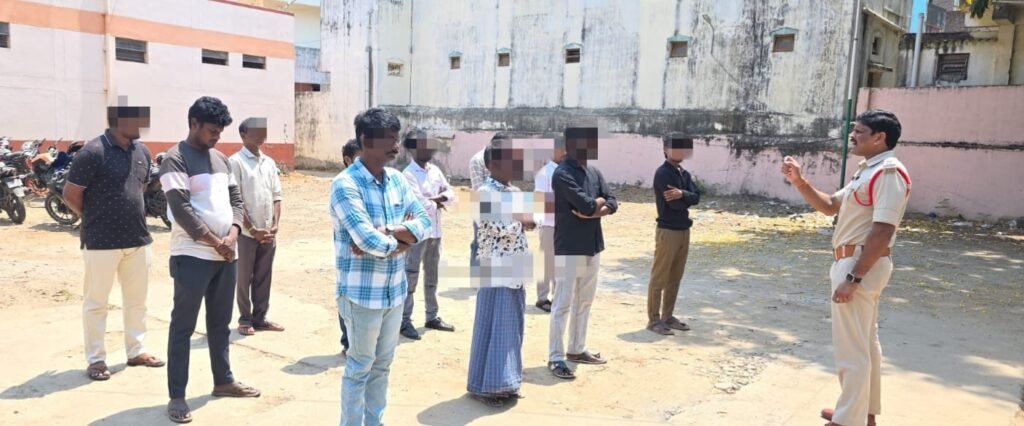 రౌడీషీటర్లకు కౌన్సిలింగ్ – సత్ప్రవర్తనకు మారాలని సూచించిన పోలీసులు.