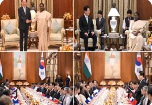రాష్ట్రపతి భవన్లో దక్షిణ కొరియా అధ్యక్షుడికి ఆతిథ్యం!
