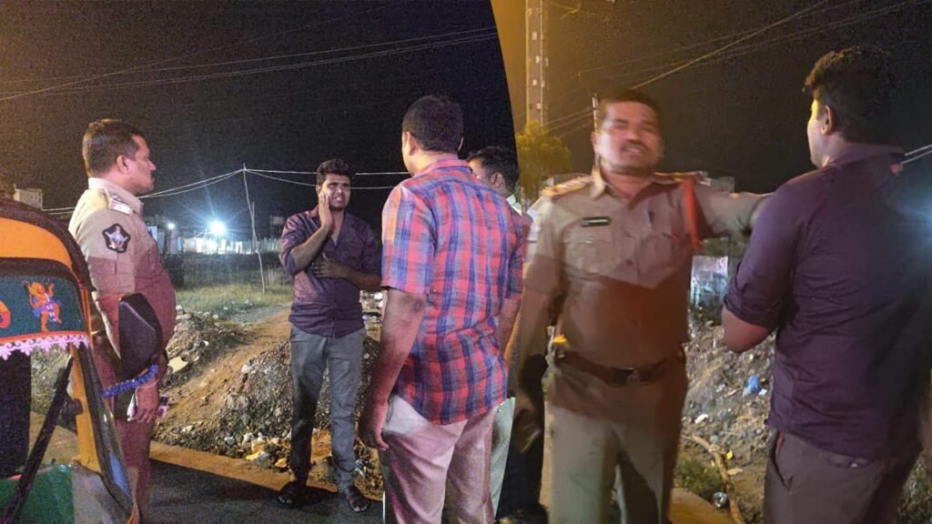 అర్ధరాత్రి అమ్మాయిని ఆటో ఎక్కించుకున్నాడు.