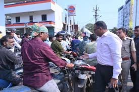 ఆయిల్ బంకును తనిఖీ చేసిన చిలకలూరిపేట తహశీల్దార్