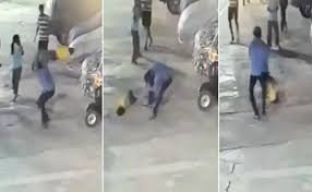 నాలుగేళ్ల చిన్నారిని నేలకేసి కొట్టాడు!