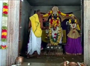 శ్రీకృష్ణ ఆలయంలో వార్షికోత్సవ పూజలు