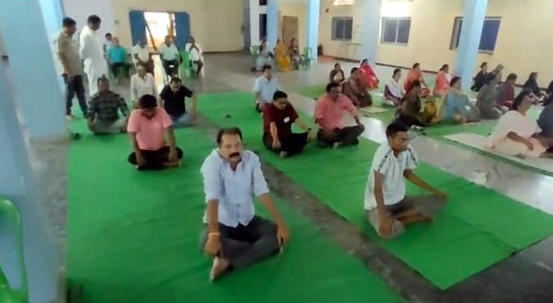 యోగా శిక్షణ…ఆరోగ్య రక్షణ
