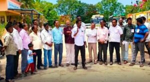 ఆర్టీసి డిపో వద్ద నేషనల్‌ మజ్ధూర్‌ నిరసన