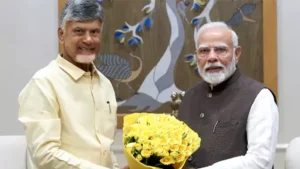 సీఎం చంద్రబాబు నివాసానికి చేరుకున్న ప్రధాని మోదీ..!