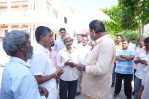 బోరెడ్డిగారి పల్లెలో మంత్రి ప్రజాదర్బార్