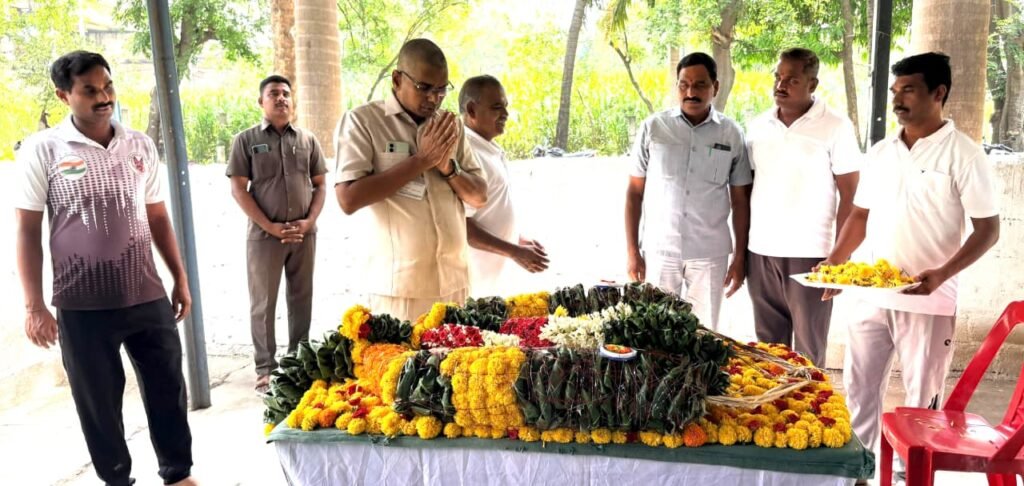 పోలీస్ శాఖకు విశిష్ట సేవలు అందించిన శునకం “సింధు” మృతి.