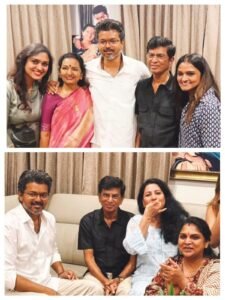 కుటుంబంతో ‘దళపతి’ సంబరాలు: