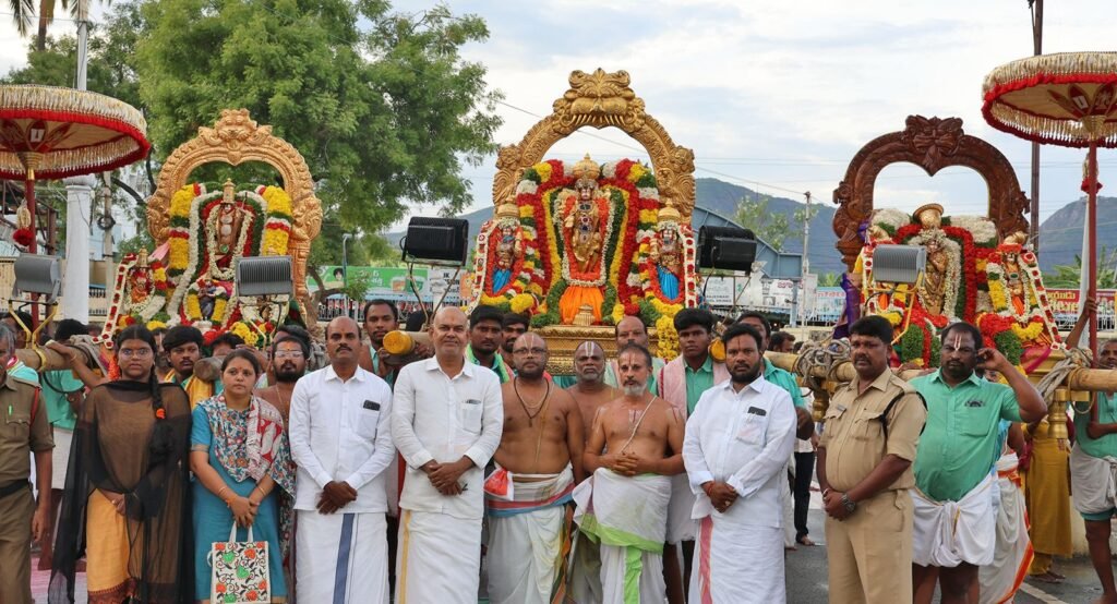 భక్తి పరవశంలో వైభవంగా ముగిసిన శ్రీ కల్యాణ వేంకటేశ్వరస్వామివారి వసంతోత్సవాలు