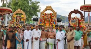 భక్తి పరవశంలో వైభవంగా ముగిసిన శ్రీ కల్యాణ వేంకటేశ్వరస్వామివారి వసంతోత్సవాలు