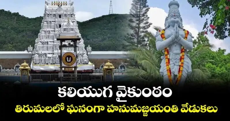 తిరుమలలో మే 12 హనుమజ్జయంతి