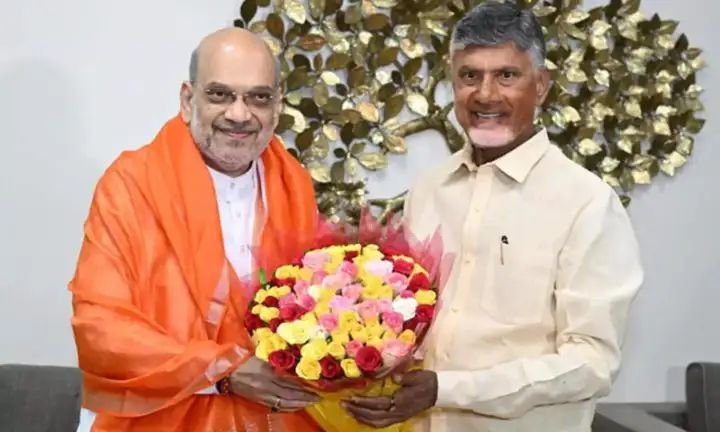 రేపు ఢిల్లీకి సీఎం చంద్రబాబు.. అమిత్ షాతో భేటీ..