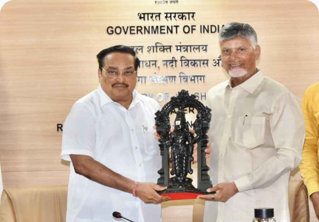 కేంద్రమంత్రి సీఆర్ పాటిల్‌ను కలిసిన సీఎం చంద్రబాబు