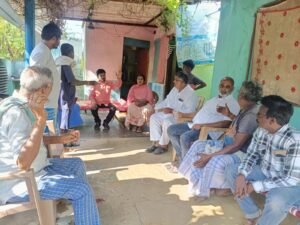 మల్లయ్య కుటుంబాన్ని పరామర్శించిన సిపిఐ సభ్యులు