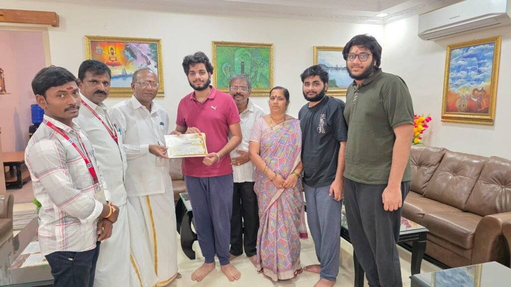 నిత్యాన్నదాన పథకానికి రూ.46,000 విరాళం