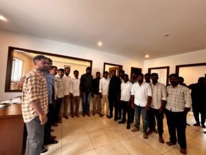 వైఎస్సార్‌సీపీ రాష్ట్ర యువజన విభాగం కార్యదర్శి చెంగారెడ్డికి ఘన సత్కారం