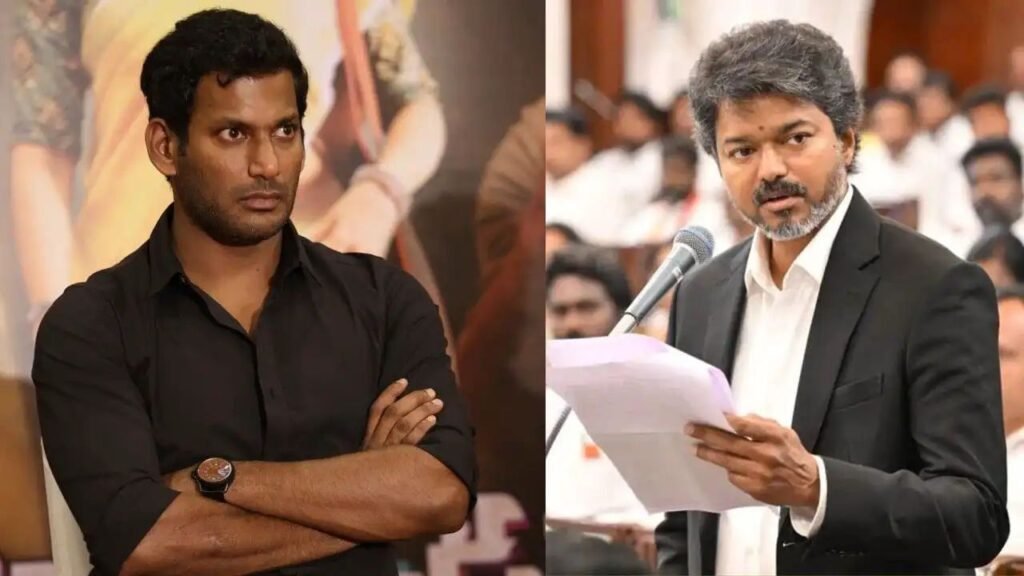 సీఎం విజయ్ నిర్ణయాన్ని తప్పుబట్టిన హీరో విశాల్.