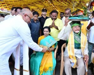 కుప్పం ప్రసన్న తిరుపతి గంగమ్మకు వైభవంగా శ్రీవారి సారె