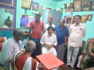 ముని వెంకటప్పను పరామర్శించిన పెద్దిరెడ్డి ద్వారకనాథ్ రెడ్డి