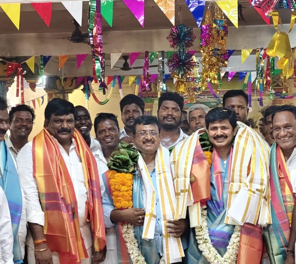 ధర్మరాజుల స్వామివారి వార్షిక మహోత్సవాల్లో ఎంపీ గురుమూర్తి.