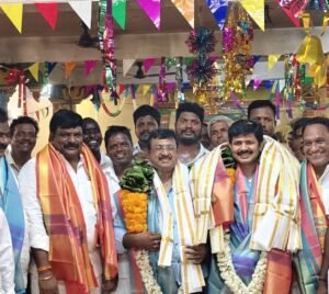 ధర్మరాజుల స్వామివారి వార్షిక మహోత్సవాల్లో ఎంపీ గురుమూర్తి.