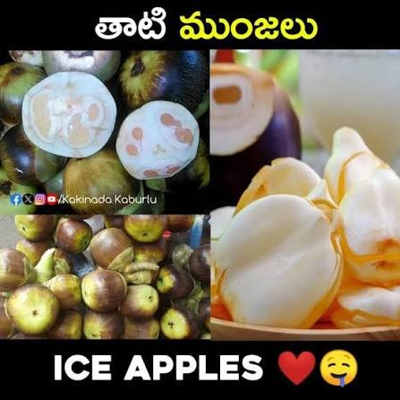 తాటి ముంజలు/ ఐస్ యాపిల్