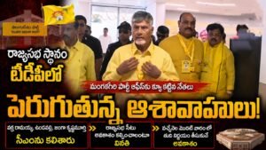 రాజ్యసభ స్థానం కోసం టీడీపీలో పెరుగుతున్న ఆశావాహులు