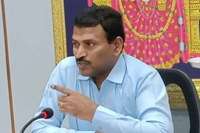 టీటీడీ జేఈవో వి. వీర బ్రహ్మయ్యకు బదిలీ