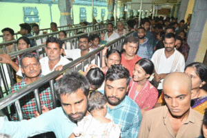 ఇంద్రకీలాద్రిపై భక్తులరద్దీ ‘