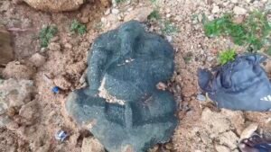 హంద్రీనీవా కాలువలో పురాతన విగ్రహం