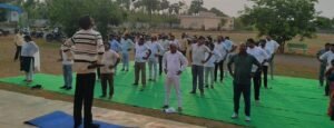 ఎన్టీఆర్ స్టేడియం లో ప్రత్యేక యోగా కార్యక్రమం
