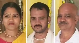 భార్య, కొడుకు గొంతునులిమేసి సూసైడ్ చేసుకున్న వ్యాపారి!….