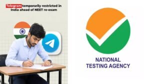 NEET రీ-ఎగ్జాంకు ముందు టెలిగ్రామ్ చానెళ్లపై కేంద్రం బ్యాన్‌.. NTA రియాక్షన్ ఇదే