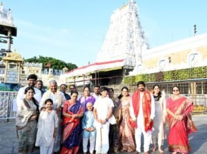శ్రీవారిని దర్శించుకున్న మాజీ మంత్రిపెద్దిరెడ్డి రామచంద్రారెడ్డి