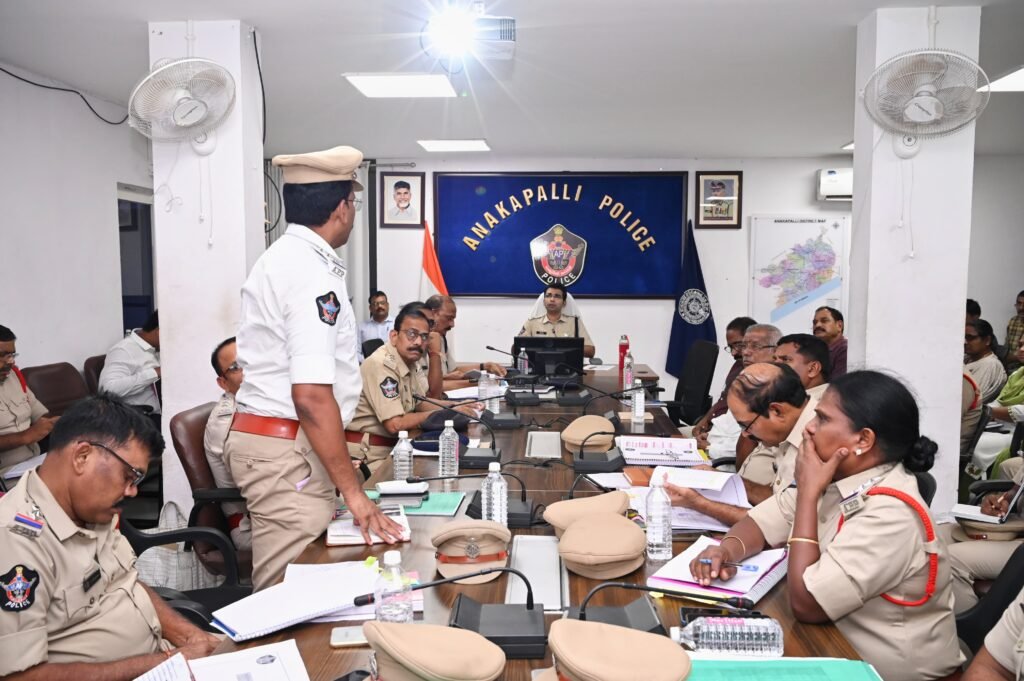 అనకాపల్లి జిల్లాలో శాంతిభద్రతల పరిరక్షణే ధ్యేయం
