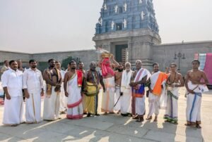 ధ్వజారోహణంతో కురుక్షేత్రలో శ్రీవారి బ్రహ్మోత్సవ వైభవారంభం
