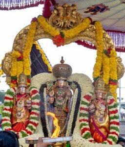 చిన్నశేష వాహనంపై వేణుగోపాలస్వామి